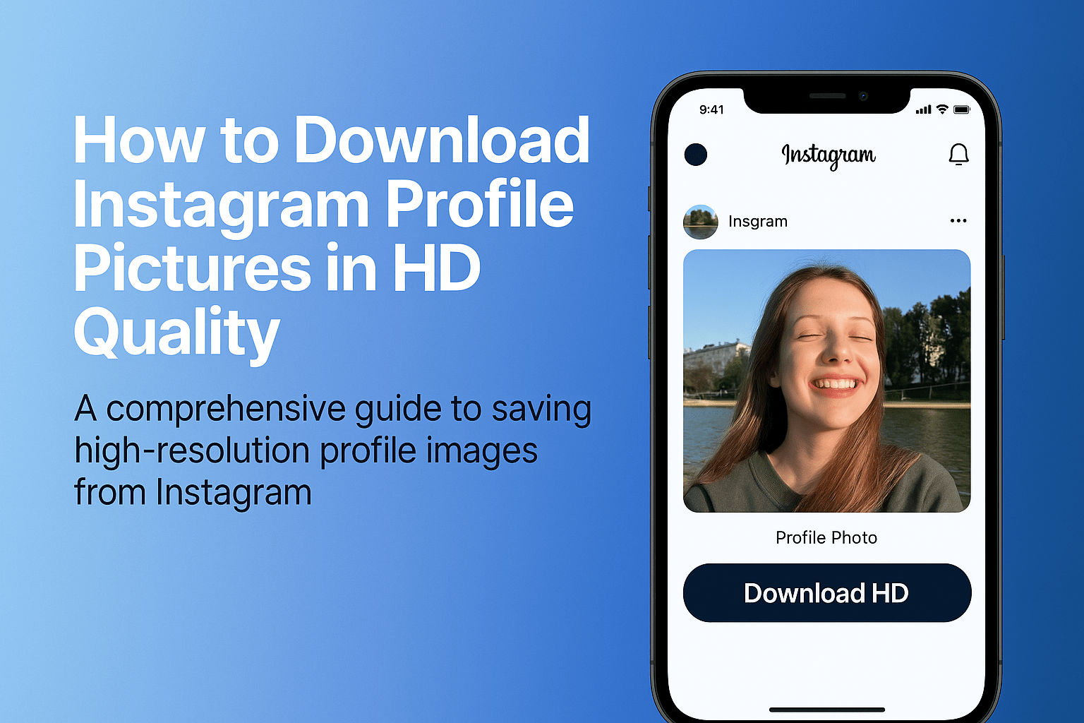 How to Download Instagram Profile Pictures in HD Quality
