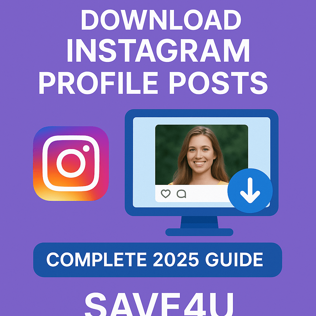 How to Download Instagram Profile Posts - Complete 2025 Guide