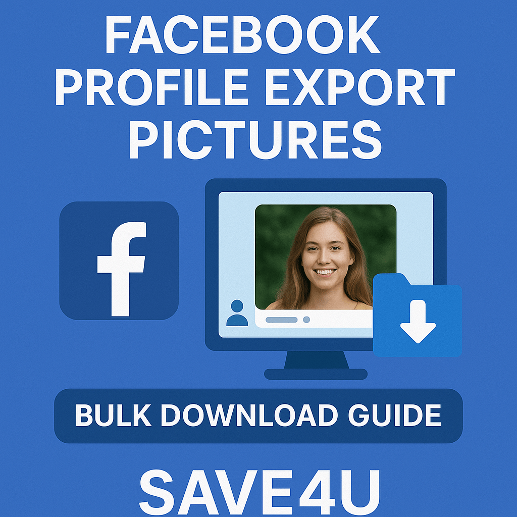 Facebook Profile Export Pictures - Bulk Download Guide 2025